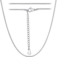 Stilvolle Snake Kette 1,2/2mm