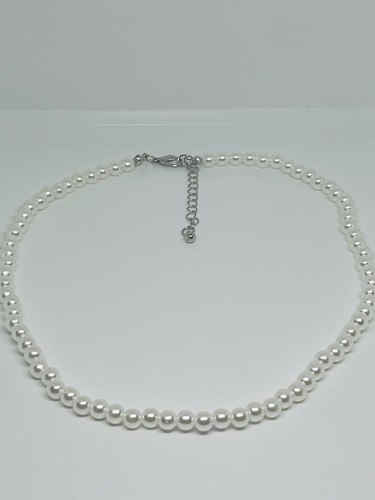 Damen perlen halskette - damen,