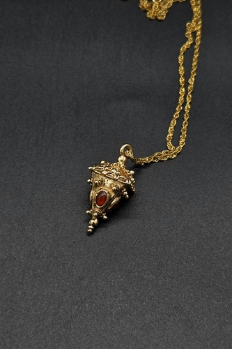 Vintage halskette mit - vintage,