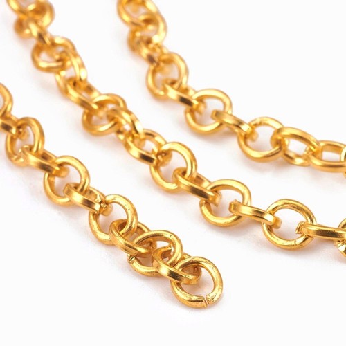 Metallkette gold 5mm - gold,