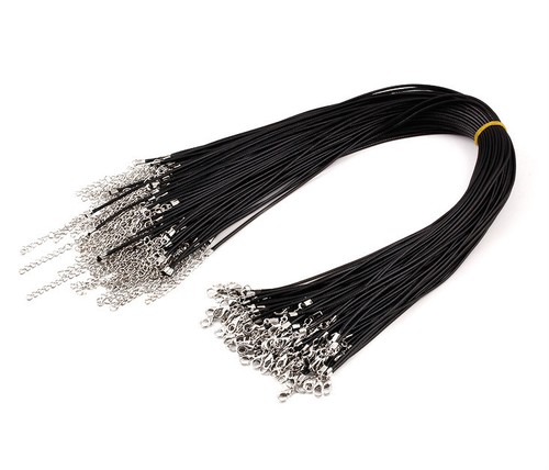 Neu 100stk schwarz leder - neu, pu-leder
