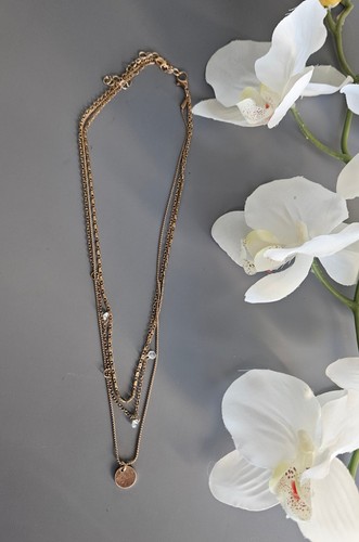Kette damen halskette - kette, gold