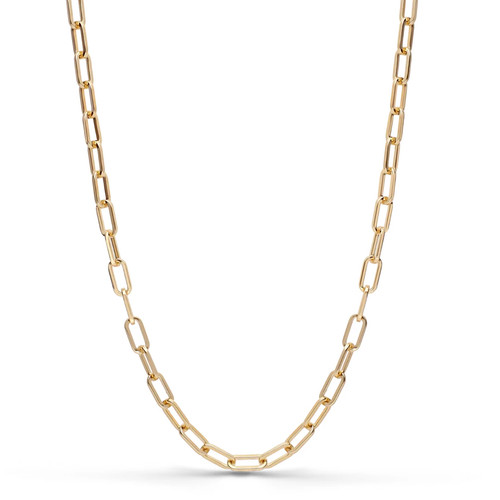 18k vergoldete gliederkette - 18k,