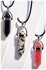 3 Steinanhänger Ketten