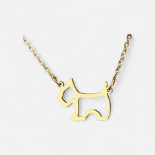 Halskette Kette Anhänger Hund