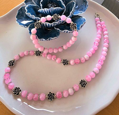 Handmade rosa perlen - handmade,