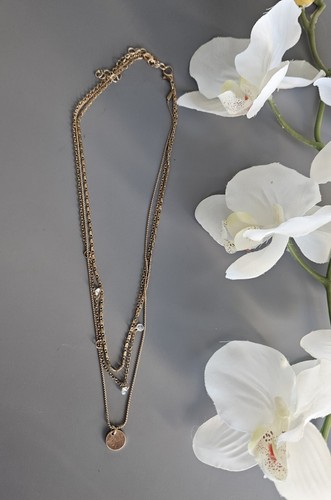 Kette damen halskette gold - damen,,