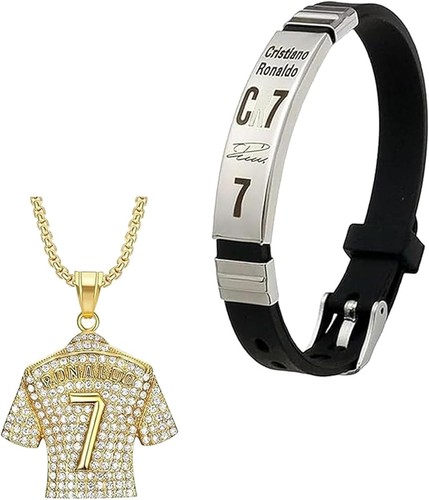 Fußball kette lederarmband - fußball,