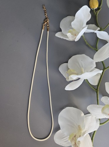Kette damen halskette creme - kette, halskette,